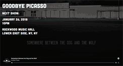 Desktop Screenshot of goodbyepicasso.com